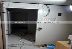 冷庫設計-江蘇南京生鮮超市20立方小型雙溫冷庫安裝